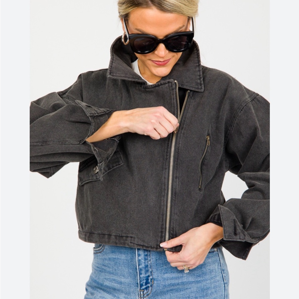 Black Denim Jacket